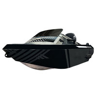 Bateau électrique silencieux et écologique en fibre de carbone, haute vitesse, pour sports nautiques, canot, jet ski, 15KW, charge utile 120kg