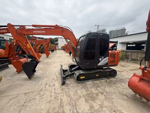 Excavadora pequeña Hitachi ZX60 original de alta calidad, pocas horas de trabajo, en perfecto estado para construcción y trabajo agrícola. - Product Image 4
