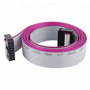 FFC cable plano paso conector IDC planas gris Arco Iris 2,54mm - Product Image 1