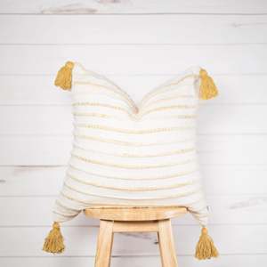 Custom Wholesale Luxury STRIPED TASSEL Decorative Home Sofa Decor <b>Throw</b> <b>Pillow</b> Cushion Cases Custom Cushion Cover - Product Image 5