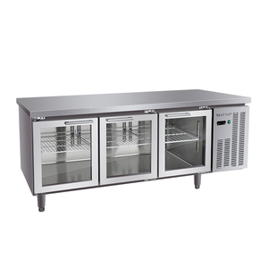 Congelatore da tavolo <span class=keywords><strong>sottopiano</strong></span> commerciale Display di fabbrica <span class=keywords><strong>frigorifero</strong></span> a raffreddamento diretto cucina cibo mantenere freschi i frigoriferi da banco - Product Image 3