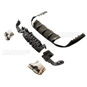 Difusor de Parachoques Trasero, Alerón, Divisor, Modificación de la Parte Trasera para Mercedes Benz Clase E Coupé C238 2017-2022 - Product Image 3