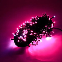Guirlandes lumineuses LED de Noël étanches IP65, 20 m, 200 LED, décorations de fêtes en plein air