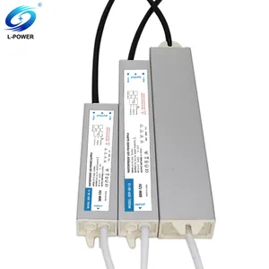 Customizable IP67 Waterproof Aluminium 20W 30W 40W 50W 60W 80W 100W 150W 200W 300W 400W 12V 24V LED Switching Power Supply