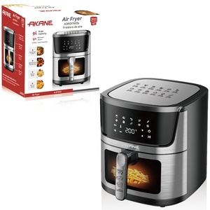 Freidora de Aire AKANE de Gran Capacidad 1950W 9L, Cocina Digital con Menor Contenido de Aceite, Ventana Visible para Uso Familiar en la Cocina - Product Image 6