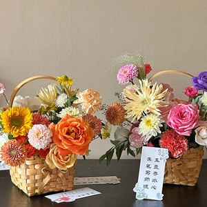 Venta al por mayor <span class=keywords><strong>de</strong></span> cestas <span class=keywords><strong>de</strong></span> flores tejidas a mano ramos <span class=keywords><strong>de</strong></span> flores <span class=keywords><strong>cajas</strong></span> <span class=keywords><strong>de</strong></span> <span class=keywords><strong>arreglos</strong></span> <span class=keywords><strong>florales</strong></span> y embalaje floral <span class=keywords><strong>de</strong></span> estilo rural - Product Image 1
