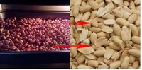 Machine industrielle à décortiquer les cacahuètes, machine à enlever la peau des cacahuètes, machine à décortiquer les arachides de type sec pour usage en usine