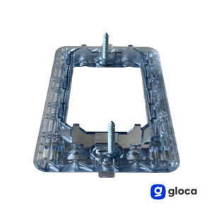 Gloca – ensemble de 10 prises murales en plastique, 3 prises, installation facile, mise à la terre standard, 125 V, IP20 - Product Image 6