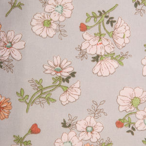 Kain tenun cetak semua katun antiselip motif bunga katun organik antibakteri kain penyerap Super dapat dicuci - Product Image 1