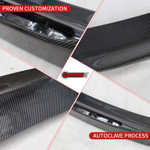 Alerón Trasero de Fibra de Carbono Estilo V Vors para Auto, Piezas de Auto de Alto Rendimiento para Carreras, para Ferrari 458, Precio Competitivo - Product Image 2