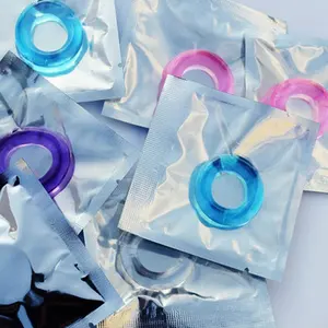 Popular Penis Rings Lock Ring Silicone Reusable Sleeve Extension Condom Sex Delay Adult Toys Erotic Toys Dick Condoms for Men