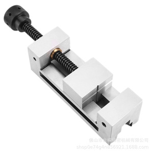 Qgg 3.5 Inch Angle Vise Manual Clamping <b>Screw</b> Type Flat Jaw 88mm Wide For Grinding Drilling Milling Machine - Product Image 2