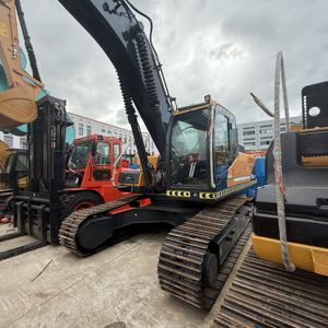 Excavateur Hyundai 305LC-9T d'occasion de Corée 30 tonnes, pelle sur chenilles d'occasion, moteur en bon état, boîte de vitesses, roulement de pompe à engrenages - Product Image 6