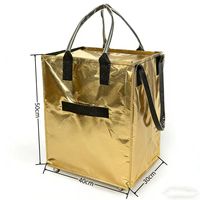 Sac de courses pliable à roulettes multi-tailles réutilisable avec poignée et fermeture éclair pour les courses, la lessive, les voyages, le déménagement et le rangement