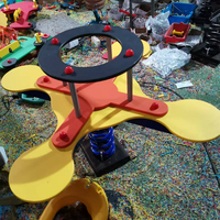 Balançoire de jardin pour enfants, équipement d'entraînement sensoriel, balançoire double à ressort pour maternelle