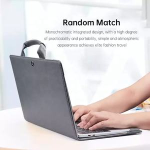 Housse de protection pour <span class=keywords><strong>ordinateur</strong></span> portable, housse de protection en PU pour MacBook 15.6 Pro 14 16 A1706 A2242, 13.3 <span class=keywords><strong>pouces</strong></span> - Product Image 3