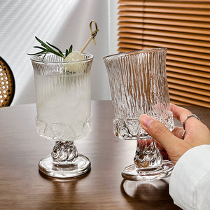 Copas de Cristal con Tallo Transparente, Diseño Vintage Real, Grabadas, para Bodas, Champán, Agua y Otras Bebidas - Product Image 3