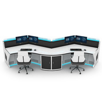 Kehua Fuwei Mobilier sur mesure pour salles de contrôle, Postes de travail pour centres d'appels, Mobilier EOC, Conception de salles de sécurité, Bureau de centre de contrôle intelligent