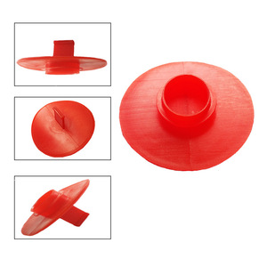 Tapón de Plástico Rojo Hanzhe, Cubierta Protectora para Extremos de Cable LDPE, Hecho a Medida - Product Image 2