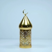 Fournitures du Ramadan, lampe LED en fer rétro pour mosquée du Moyen-Orient, ornement de maison, décoration de fête musulmane islamique Eid Mubarak ZF