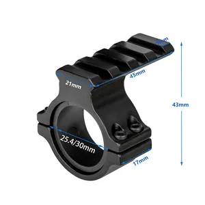 Aluminum Bike Bicycle Motorcycle Handlebar Mount Head Adapter Detachable Pragmatic Flashlight Clip Clamp Mount