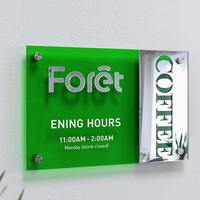 Plaque diffuseur en acrylique PMMA haute brillance pour boîte à LED, enseigne lumineuse néon, plaque guide-lumière