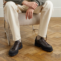 Chaussures de travail en cuir pour hommes VOGU, mode automne, tendance outdoor, lacets, antidérapantes, semelles rehaussantes, chaussures décontractées rétro