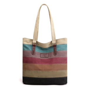 High Quality Large Capacity <b>Canvas</b> Bag Heavy Duty Vintage Women Men Luxury Fashion <b>Canvas</b> <b>Tote</b> Bags - Product Image 1