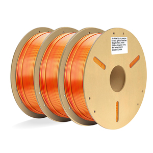 Filament d'impression 3D LONGQI professionnel en PLA soyeux 1,75 mm 1 kg, texture soyeuse et lisse, haute réflectivité, PLA-Silk - Product Image 1