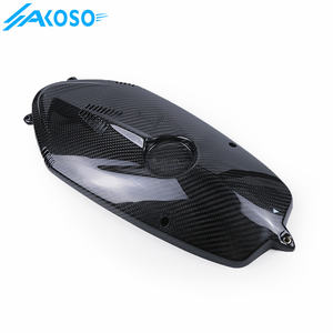 AKOSO 100% 3K couvercle de refroidisseur d'eau en fibre de carbone pour moto <span class=keywords><strong>BMW</strong></span> R <span class=keywords><strong>NineT</strong></span> R9T 2014-2022 - Product Image 5
