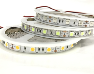 Tira de Luces LED 5050, 3000K Blanco Cálido, Control Remoto por Aplicación, Regulable, Material Ecológico Reciclable, Bajo Consumo de Energía, IP20 - Product Image 1