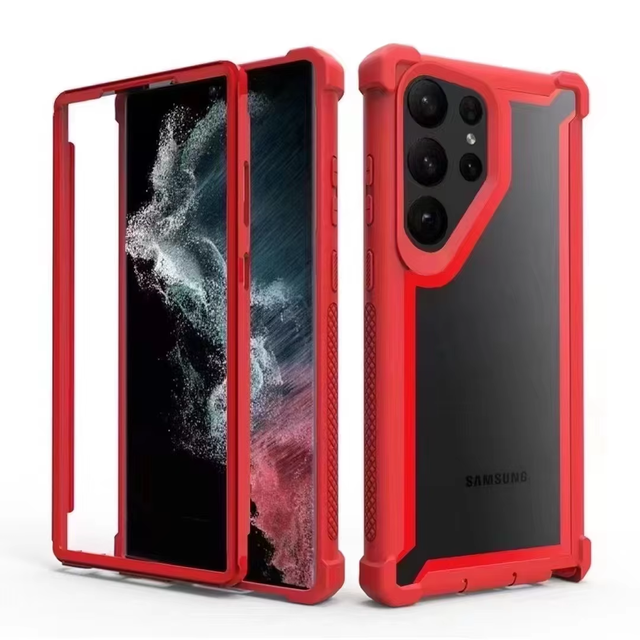 New High Quality Duty Rugged Transparent Plastic Full Body Protective Cover for Samsung A13 Lite/A03 Core Mobile Phone Case