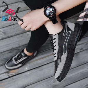 Nouvelle tendance du printemps, chaussures de sport décontractées pour hommes, mode étudiante blanche - Product Image 3