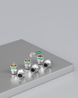 Connecteur de montage sur panneau arrière LSHITECH IP67 M12 A-Code 4 broches pour LiDAR de drone, contrôle de vol, personnalisable en usine, faible MOQ