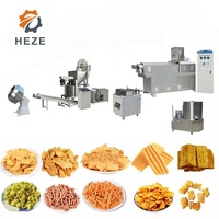 Extrudeuse à Double vis noyau rempli riz bâtons de maïs collation ligne de transformation des aliments