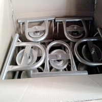 Rouleaux de guidage droits en aluminium pour le tirage de câbles électriques souterrains