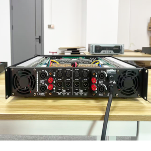 Amplificador de Sistema de Audio Comercial de 4 Canales y 600W Clase H 2U para Escenarios de Clubes y Fiestas - Product Image 6