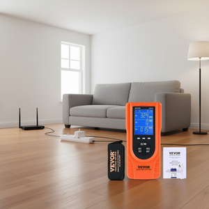 Medidor de campo electromagnético recargable Vevor 3 en 1 de 5Hz a 3.5GHz con pantalla LCD digital, probador de RF y MF para inspecciones domésticas - Product Image 2