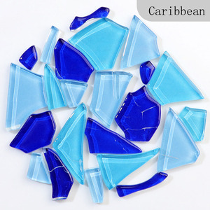 Необычная мозаика, стеклянные витражи из битого камня ручной работы-разные цвета для художественных ремесел и украшения для дома-1000 г - Product Image 4