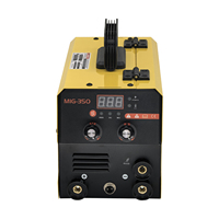Machine à souder MIG-350 350A la plus populaire, machine à souder MIG manuelle 220V sans gaz à fil fourré