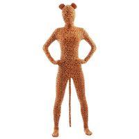 Nouvelle conception de costume de cosplay animal, combinaison sexy de tigre ou de lion, tenue amusante pour adultes pour Halloween