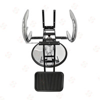 Vente en gros de pièces de chaise de barbier rétro professionnelles, fabricant de chaises hydrauliques vintage pour salon