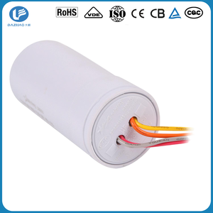 CBB60モータ始動コンデンサ、ACモータ用、50/60Hz、35-60F、440V、許容誤差5%、-40℃～+85℃、洗濯機用コンデンサ - Product Image 4