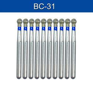 Ago diamantato manuale con varie specifiche resistente all'usura preparazione dei denti Set di materiale per lucidatura dentale - Product Image 1