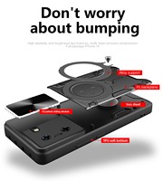 Casing ponsel PC 360 dapat diputar, casing ponsel TPU PC untuk Tecno Camon 20 Pro 4G/5G/Camon 20 Premier 5G tahan guncangan