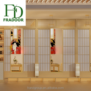 <span class=keywords><strong>Porte</strong></span> extérieur horizontale en bois, coulissant, <span class=keywords><strong>prix</strong></span> d'usine, japonais shoji, livraison gratuite - Product Image 5