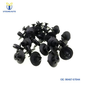 Clip de fixation de roue extensible en <span class=keywords><strong>plastique</strong></span> noir pour voiture, type poussoir, <span class=keywords><strong>rivet</strong></span>, compatible avec <span class=keywords><strong>Toyota</strong></span> 90467-07044 - Product Image 6