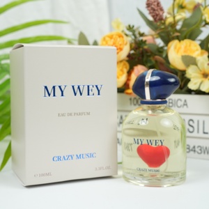 Eau de <span class=keywords><strong>Parfum</strong></span> Unisexe 100ml My Way, <span class=keywords><strong>Parfum</strong></span> Floral Fruité Boisé Épicé Frais, Inspiré des Grandes Marques de Luxe, Flacon Cœur Rouge, Longue Durée - Product Image 1