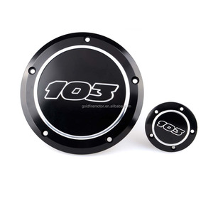 ฝาครอบไทม์มิ่งสำหรับรถมอเตอร์ไซค์ 103 <span class=keywords><strong>Derby</strong></span> รุ่น Dyna Street Bob Softail Night Deluxe Fat Boy Road <span class=keywords><strong>King</strong></span> - Product Image 4