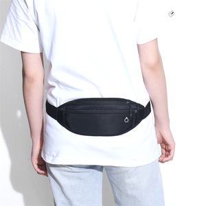 New Leisure Outdoor Running Mobile Phone Adjustable Belt With <b>Headphone</b> Waist Bag Trending custom Waist Fanny Pack - Product Image 5